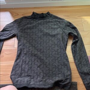 Figs Dark Gray Long Sleeve Tee